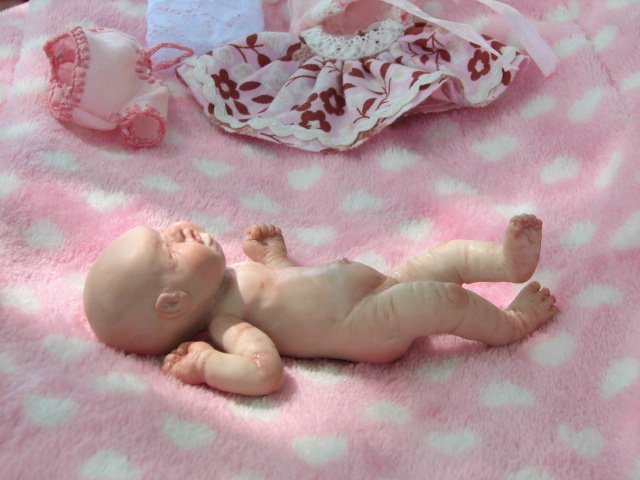 Моя летняя "доделка". Авторская кукла ООАК