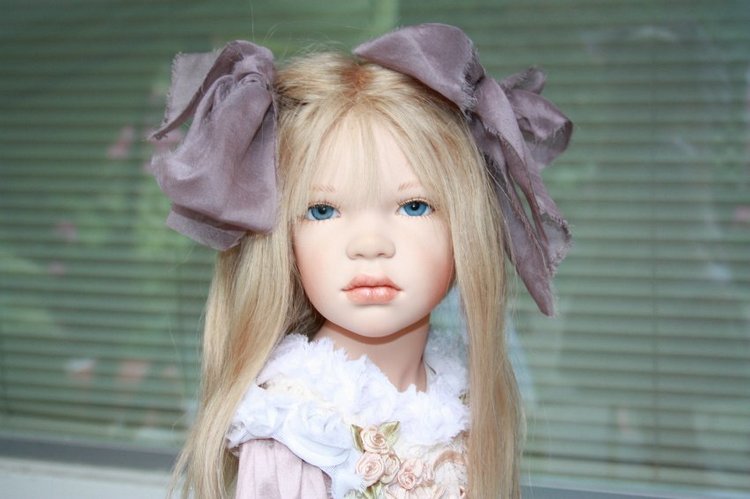 Марусина прогулка по саду. Коллекционная кукла от Zofia & Henry Zawieruszynski