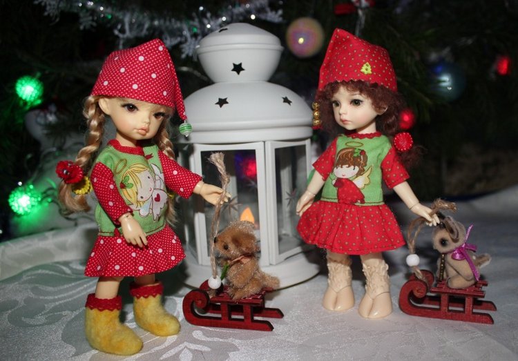 Новый год по-домашнему — Домашние коллекции кукол: фото собраний