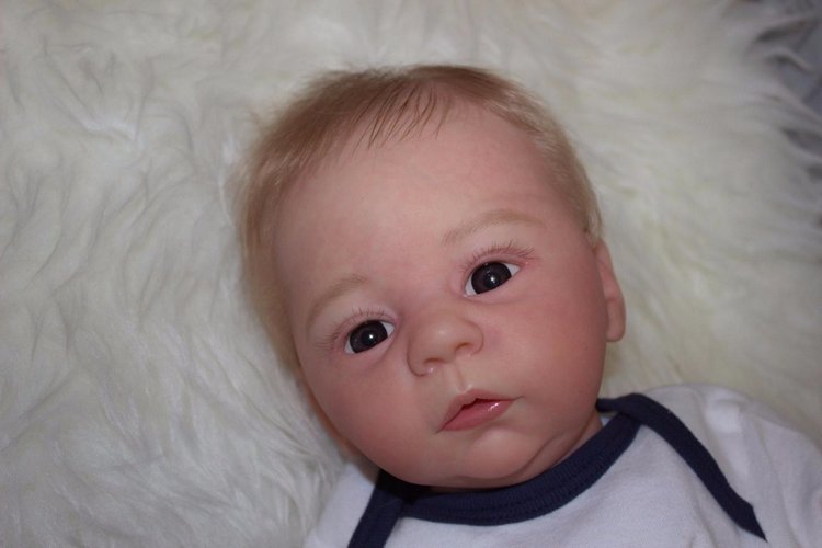 Малыш из молда Харлоу — Куклы Реборн (Reborn): работы мастеров (фото 8)