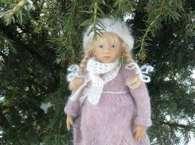 Зимняя фотосессия Сири. Siri mini club A. Himstedt