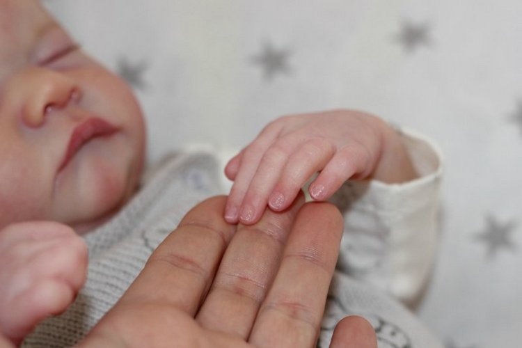 Мальчик-заичик, Левушка, кукла реборн Беспаловои Жанны