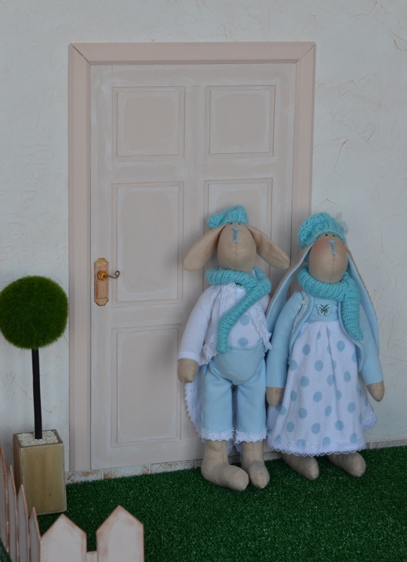 Большой румбокс с аксессуарами (фотозона 7в1) для кукол от 25 см