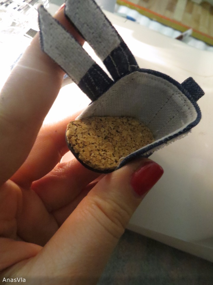 Кеды для Мари Мастер класс по кукольной обуви (фото 8)