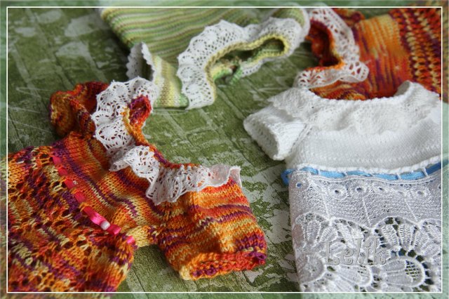 Летние кофточки для Gotz — Одежда и обувь для кукол своими руками: фото