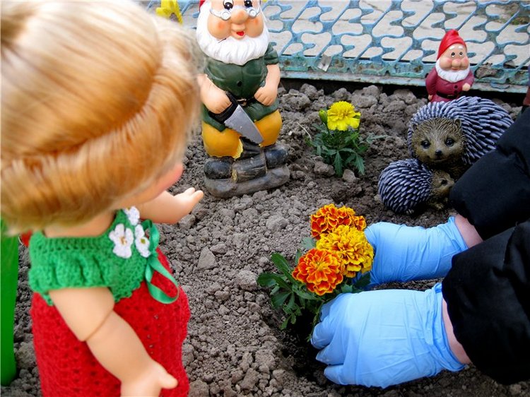 Открытие дачного сезона. Натали кукла Galoob Baby Face