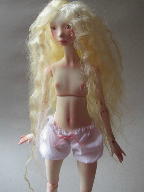 Малышка Хагу и ее сестренки. Шарнирные авторские куклы