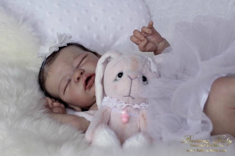 Малышка Квини. Кукла реборн Анастасии Бочковой (фото 10)