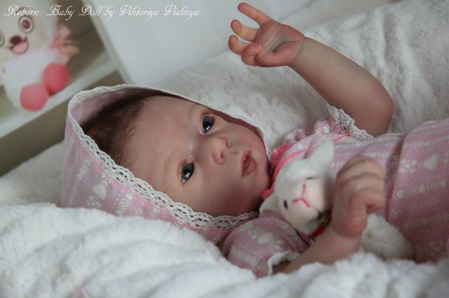 Аделиночка 2... Куколка реборн Виктории Вишни