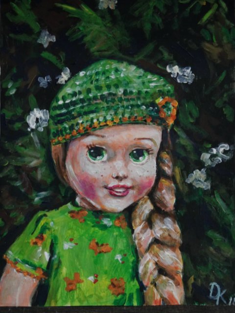 Портреты кукол — Другие хобби и увлечения: сад (фото 5)