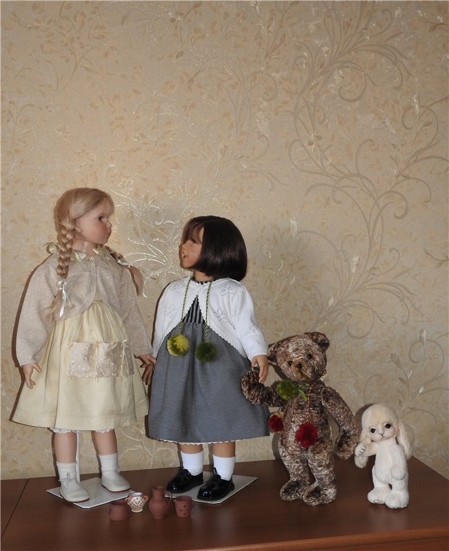 Первое знакомство. Куклы Sissel Skille и Hildegard Gunzel (фото 5)