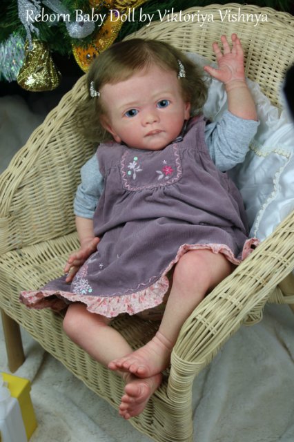 Настенька из сказки Морозко! Куколка реборн Виктории Вишни