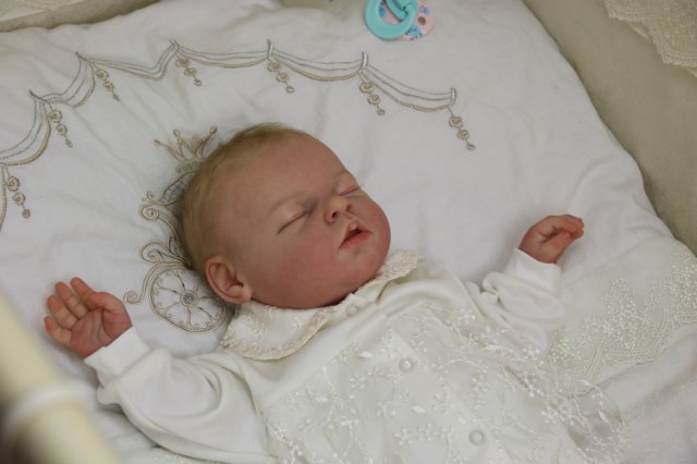 Ноашечка. Куколка реборн Виктории Вишни (фото 2)