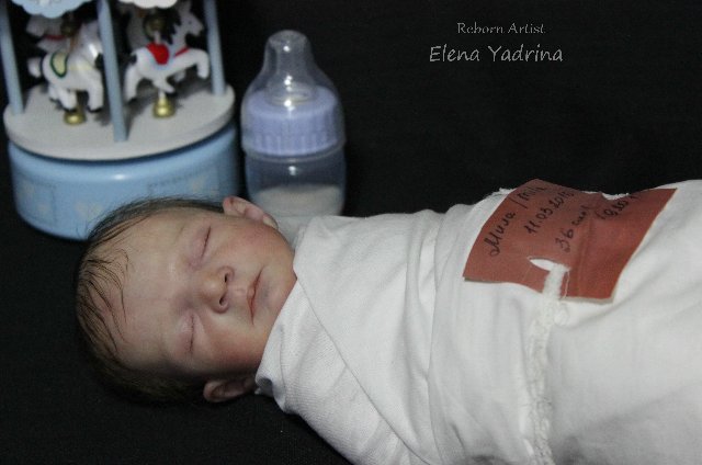 Кроха Мила. Куклы реборн Елены Ядриной (фото 5)