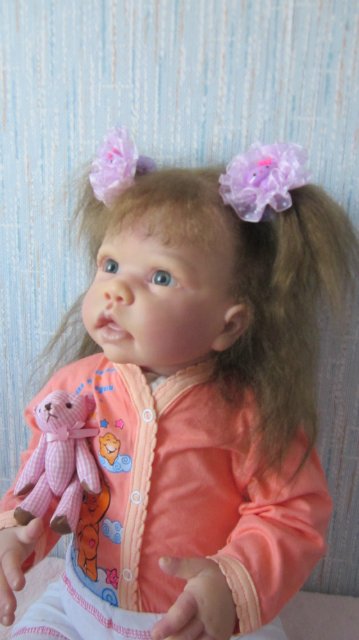 Моя малышка реборн Наташенька