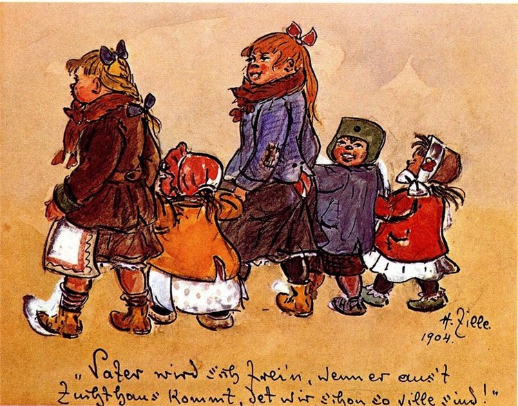 Куколки, сошедшие с полотен известного немецкого художника (фото 3)