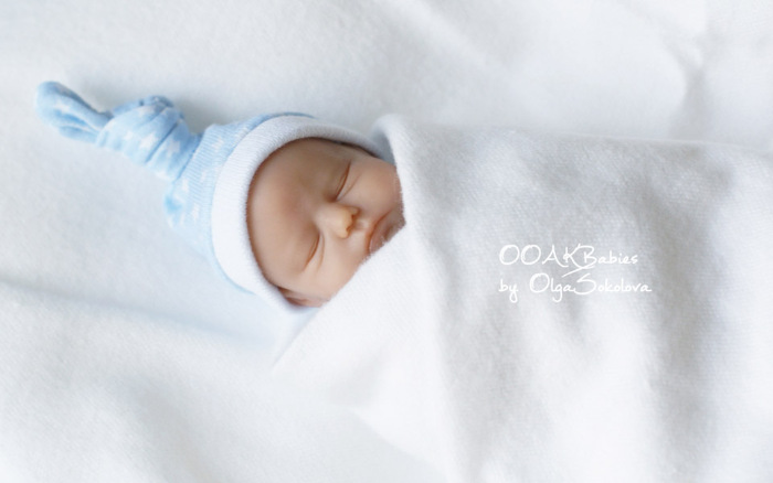 Мия, Макс, Клара, Бэн, Соня. Младенцы ООАК Ольги Соколовой (фото 4)