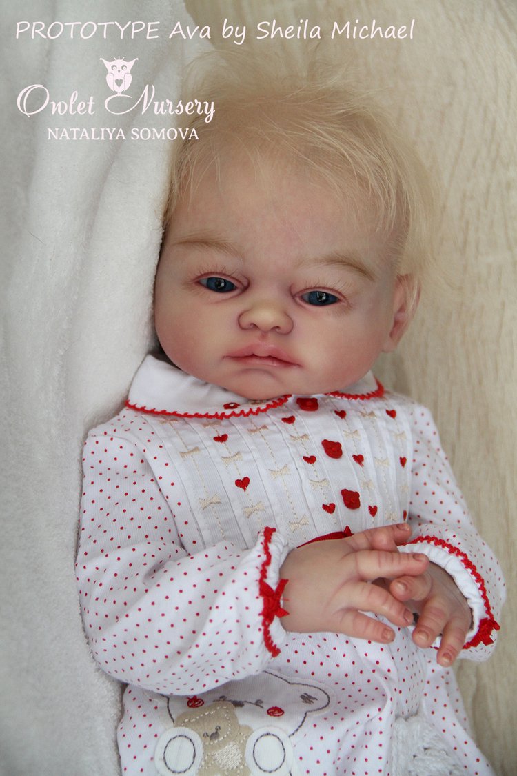 Сильвия - мой прототип Ava от скульптора Sheila Michael. Кукла реборн Наталии Сомовой