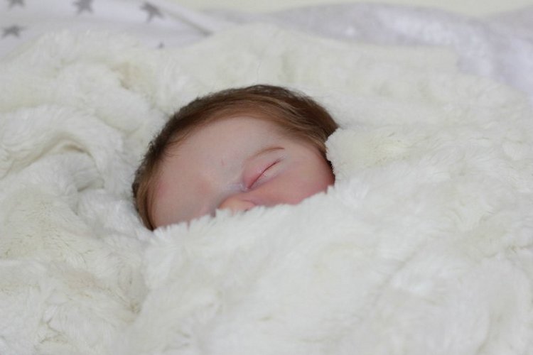 Маленькая бусинка Америкус, кукла реборн Беспаловои Жанны