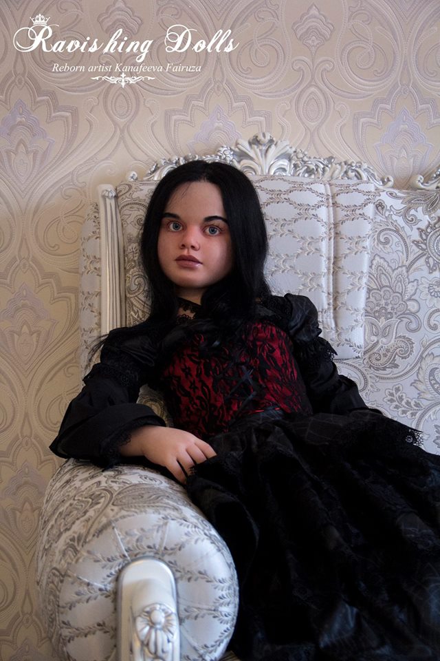 Готичная Габриэль. Gothic girl Mahafsoun