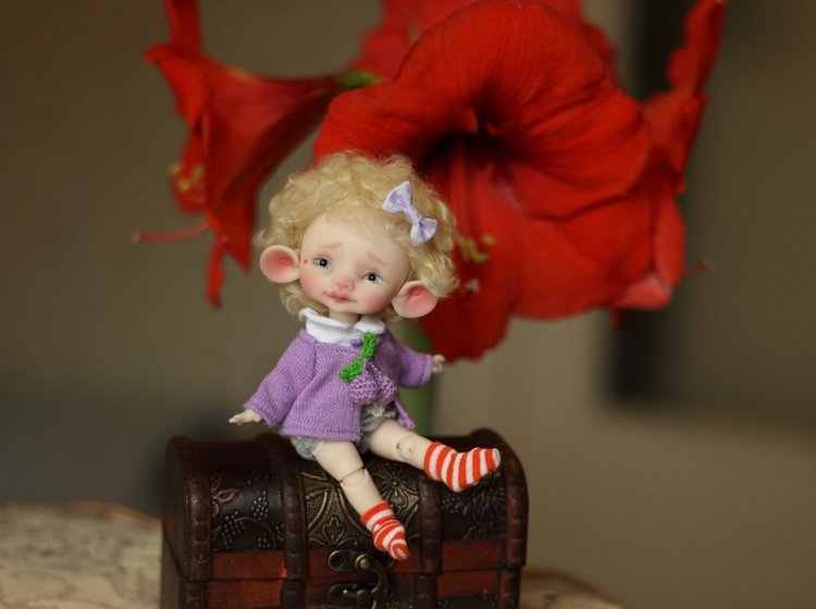 Маленькие мышки и большие прекрасные цветы (фото 9)