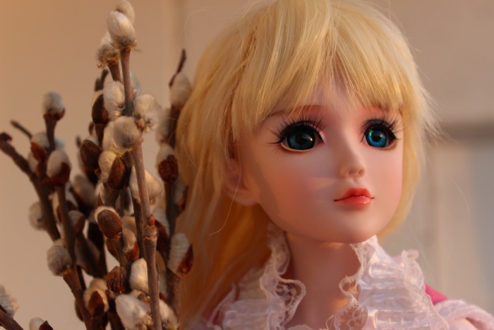 С Вербным Воскресеньем! Поздравление от моей куклы Звезды подиума (фото 4)