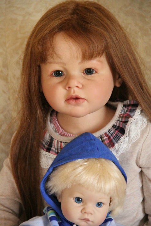 Девочка Эвелина — Куклы Реборн (Reborn): работы мастеров