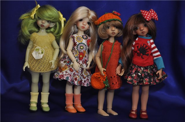 Мои девочки от Кайи Виггз... Весеннее обострение