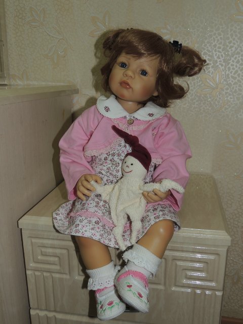 Нежная малышка Надюша от Bettine Klemm