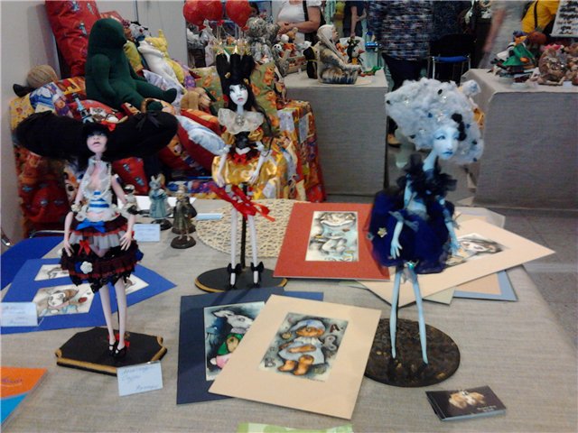Выставка дизайнерских кукол и игрушек куклаЯ 2013