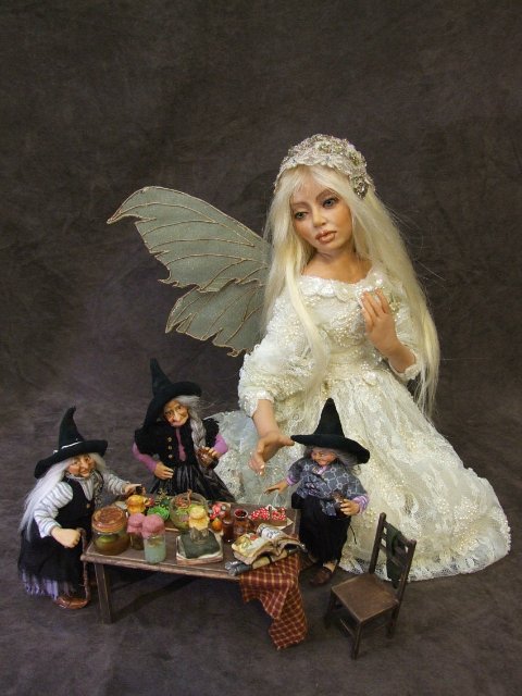 Микромир Силке Янас-Шлессер. Куклы Silke Janas-Schloesser dolls