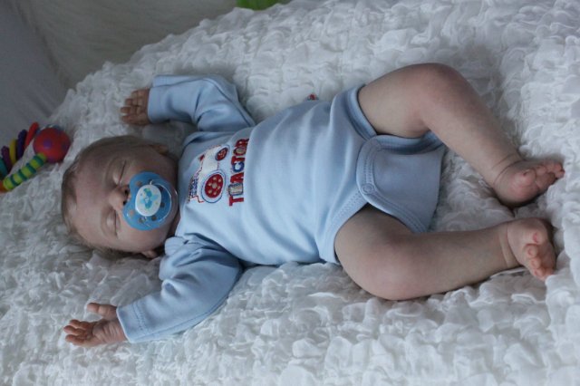 Линус 3... Малыш реборн Виктории Вишни (фото 3)