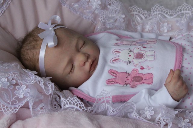 Спящая красавица Джульетта! Куколка реборн Виктории Вишни