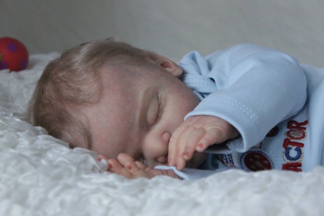 Линус 3... Малыш реборн Виктории Вишни (фото 9)