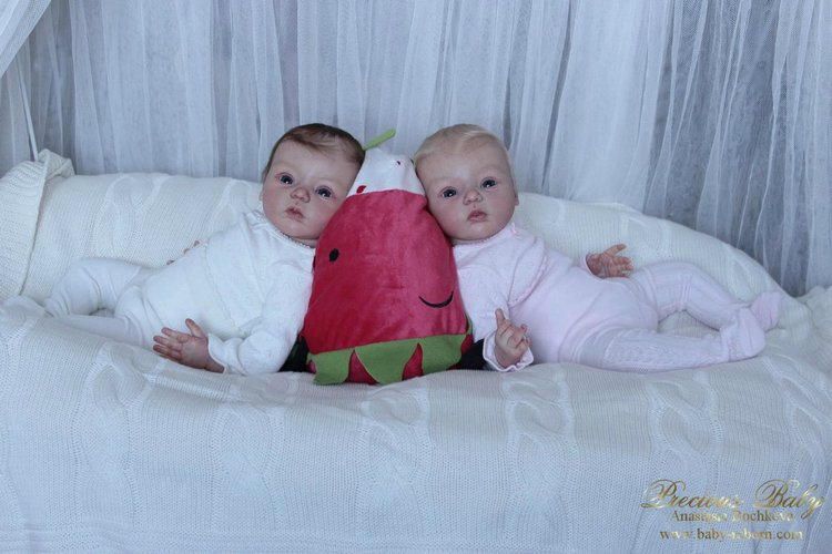 Мы двойняшки! Куклы реборн Анастасии Бочковой