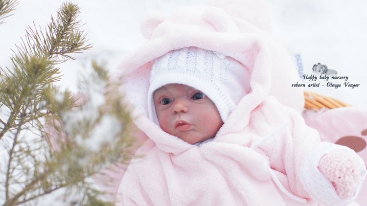 Моя любопытная кроха Лив. Кукла реборн Олеси Венгер