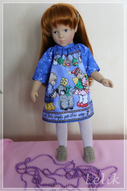 Новое платье Ульяны — Одежда и обувь для кукол своими руками: фото (фото 10)