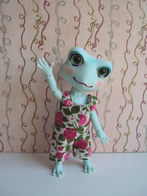 А мы не ждали, не гадали... Или наш новый житель от Pipos, лягушонок Trudy | Бэйбики А мы не ждали, не гадали... Или наш новый житель от Pipos, лягушонок Trudy