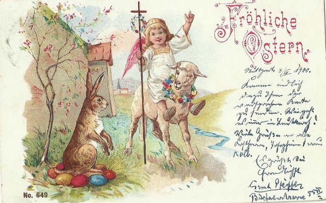 Пасхальный привет из прошлого