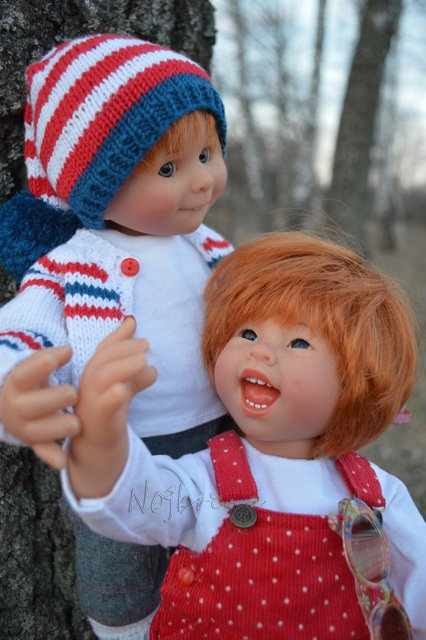 Неразлучные друзья. Вихтели от Rosemarie Anna Muller (фото 6)