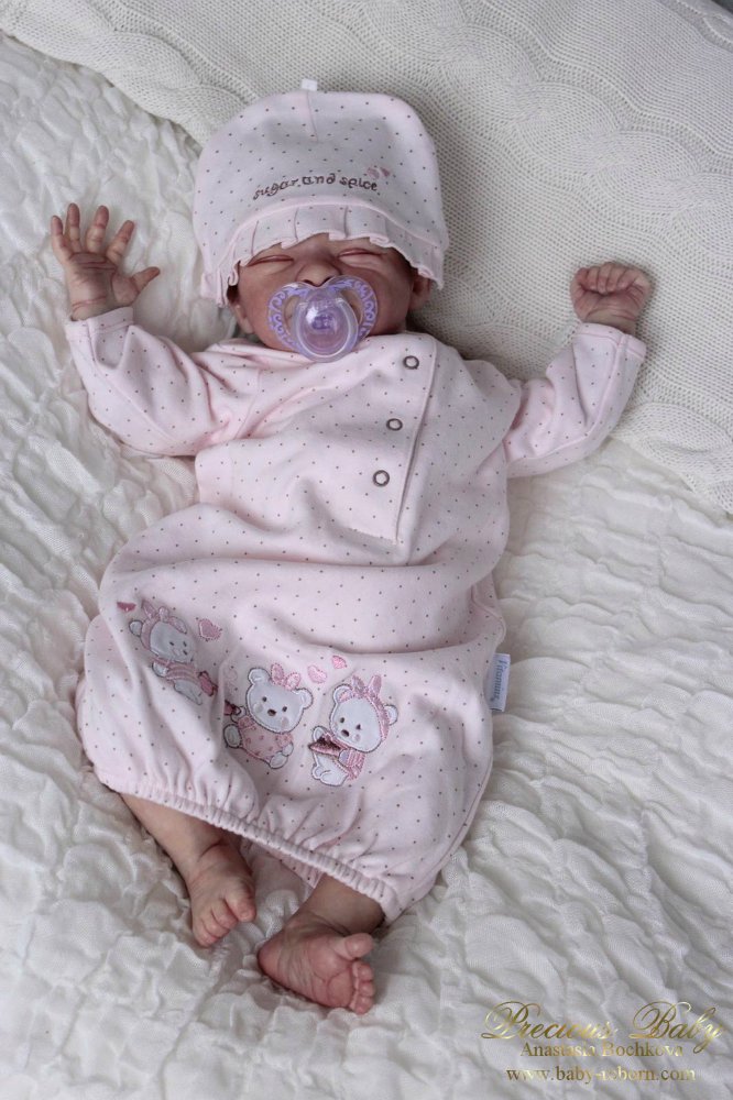 Первая улыбка... Кукла реборн Анастасии Бочковой