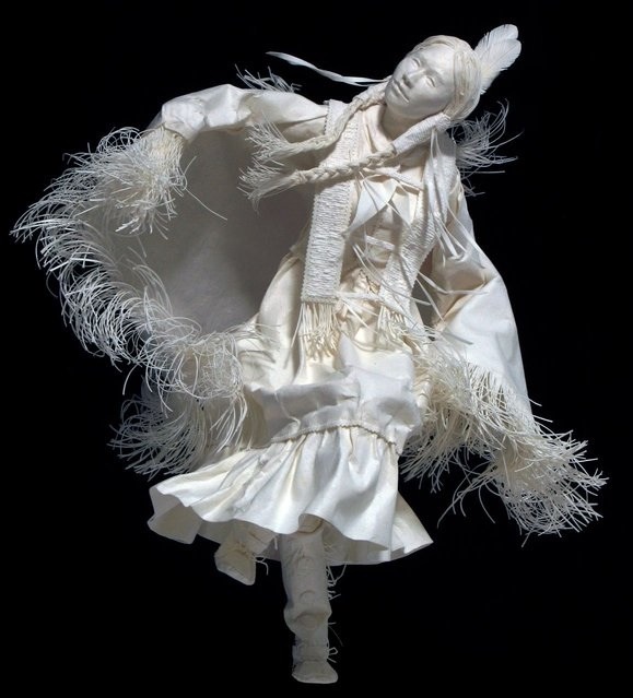 Живые композиции из бумаги от Аллена и Пэтти Экман, Allen and Patty Eckman