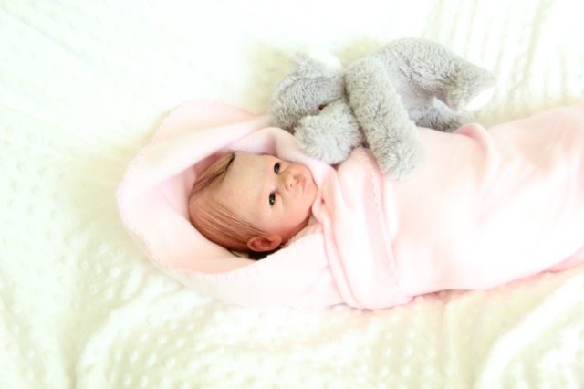 Крошка Мэгги. Кукла реборн Саутер Антонины