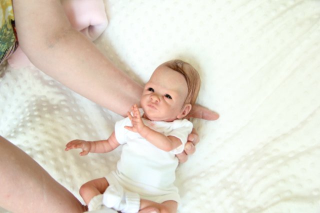 Крошка Мэгги. Кукла реборн Саутер Антонины