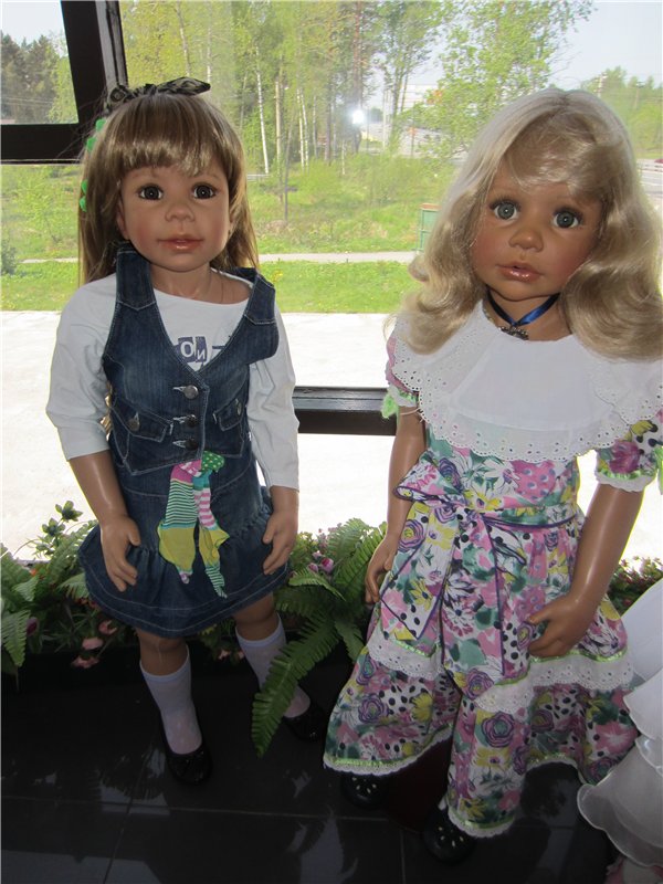 Просто так - моя коллекция кукол Моники Левениг