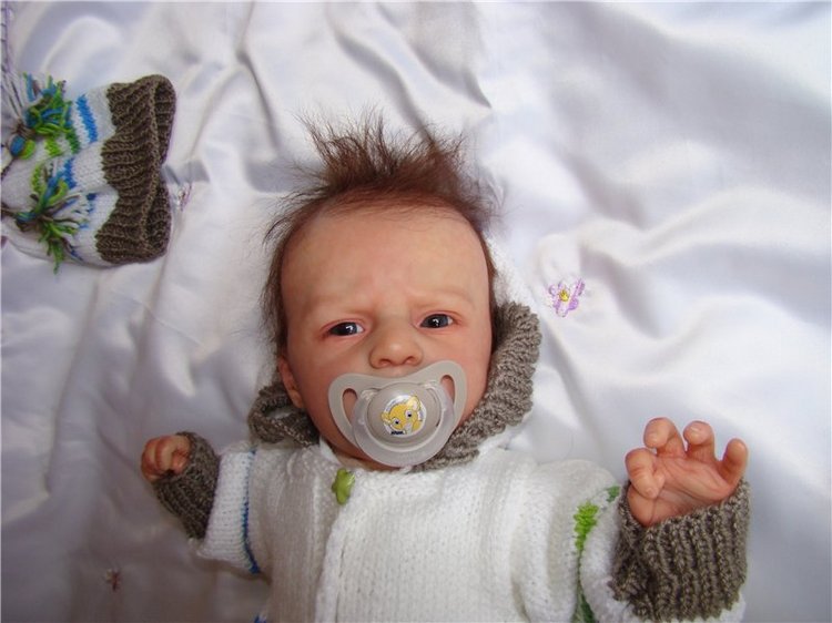 Теплый комбезик для Ангелочка (кукла-реборн молд Ангел)