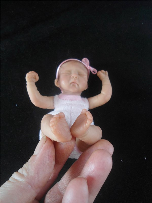 Дюймовочка, авторская кукла своими руками