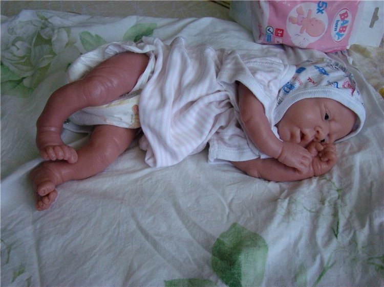 Силиконовая малышка - Процесс работы от Кондрашовой Ирины