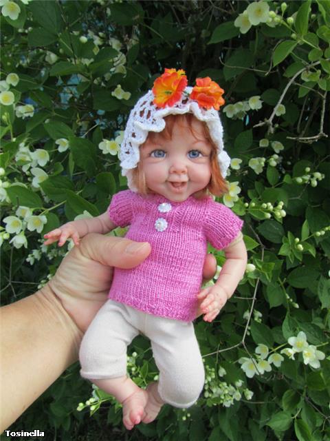 Зося, авторская кукла Ирины Кондрашовой в моей коллекции | Бэйбики Зося, авторская кукла Ирины Кондрашовой в моей коллекции