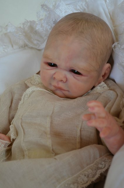 Сыночек Мишель. Автор куклы реборн Маша Силукова (фото 8)